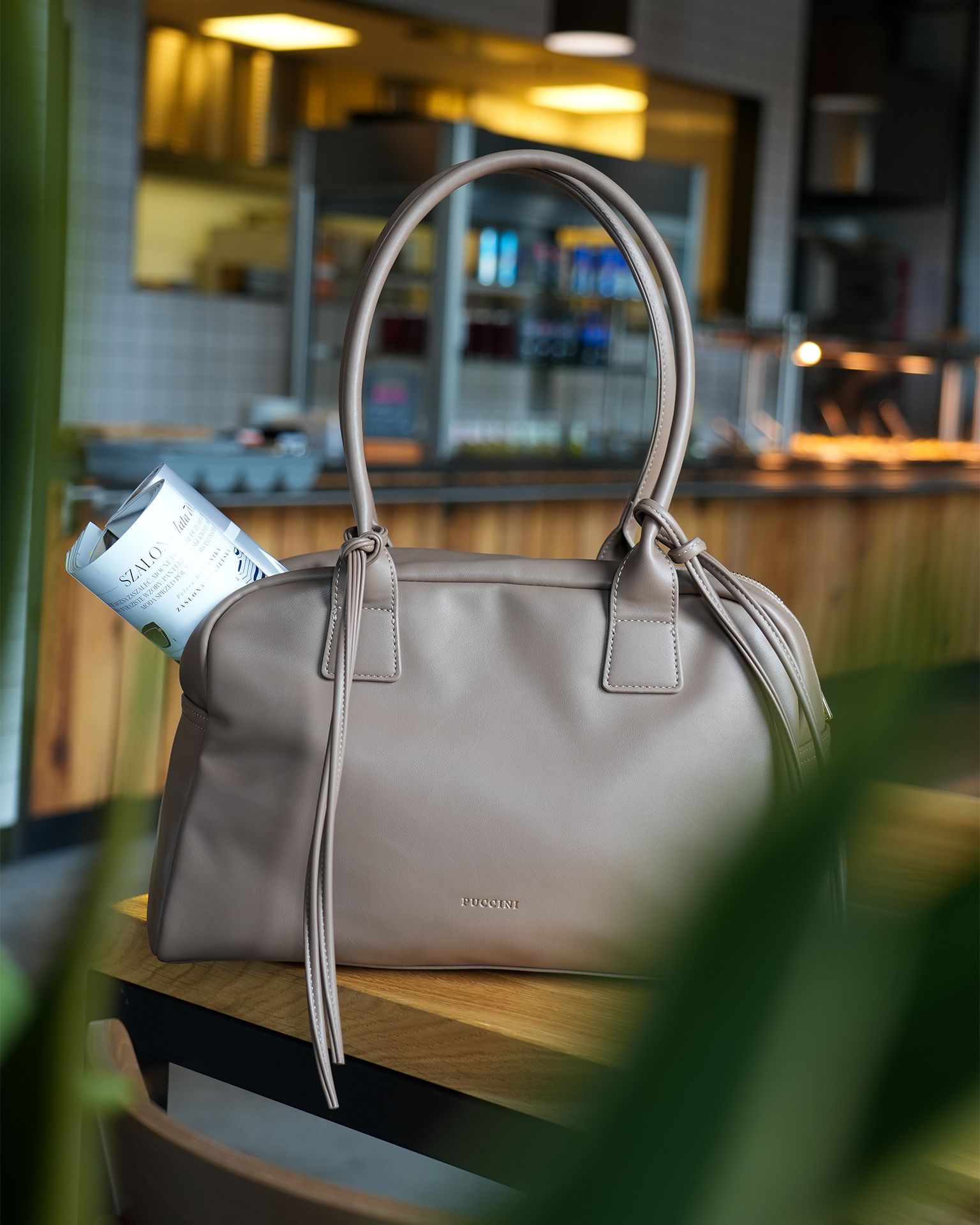 Dámská kabelka taška velká béžová