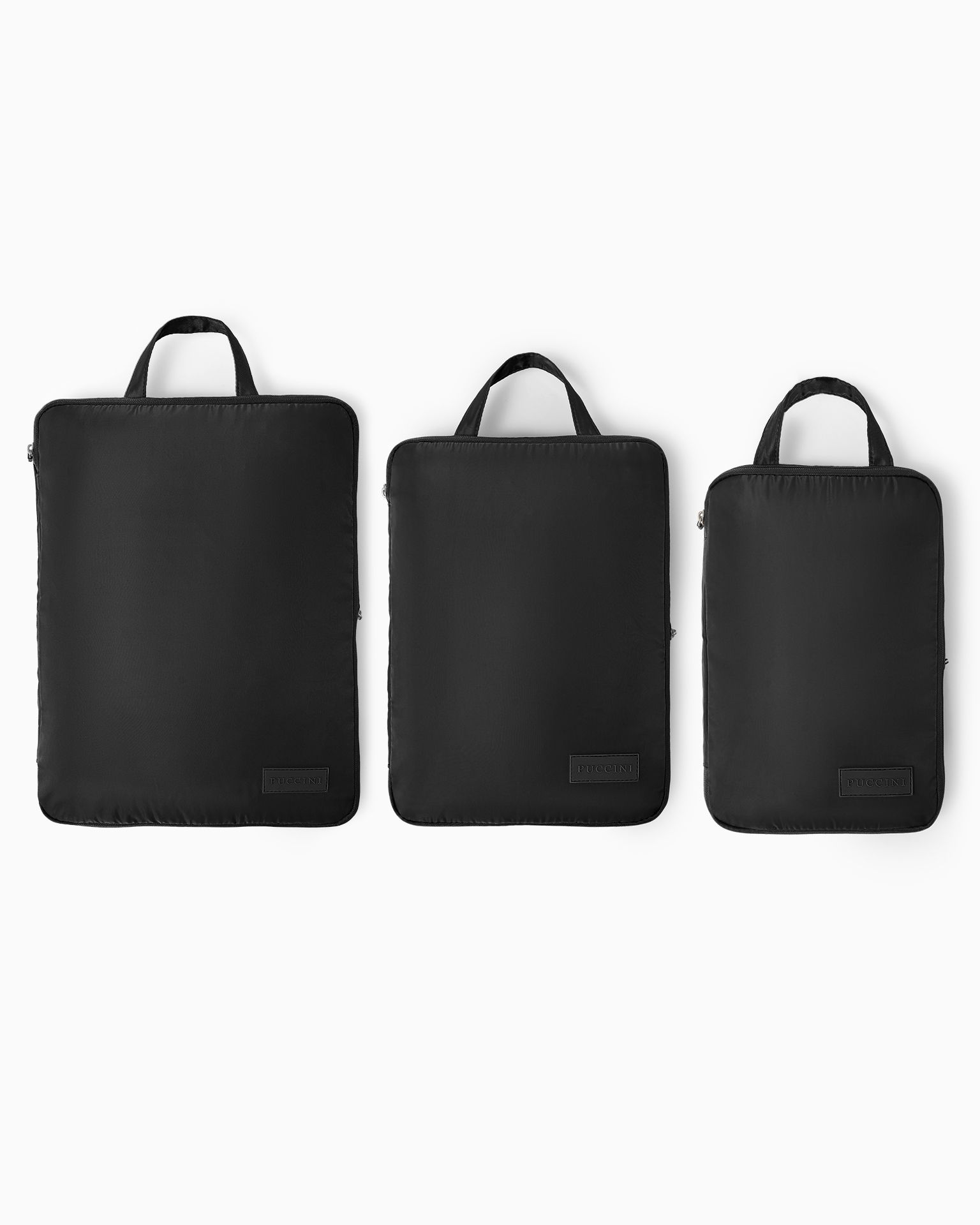 Sada kompresních cestovních organizérů černá