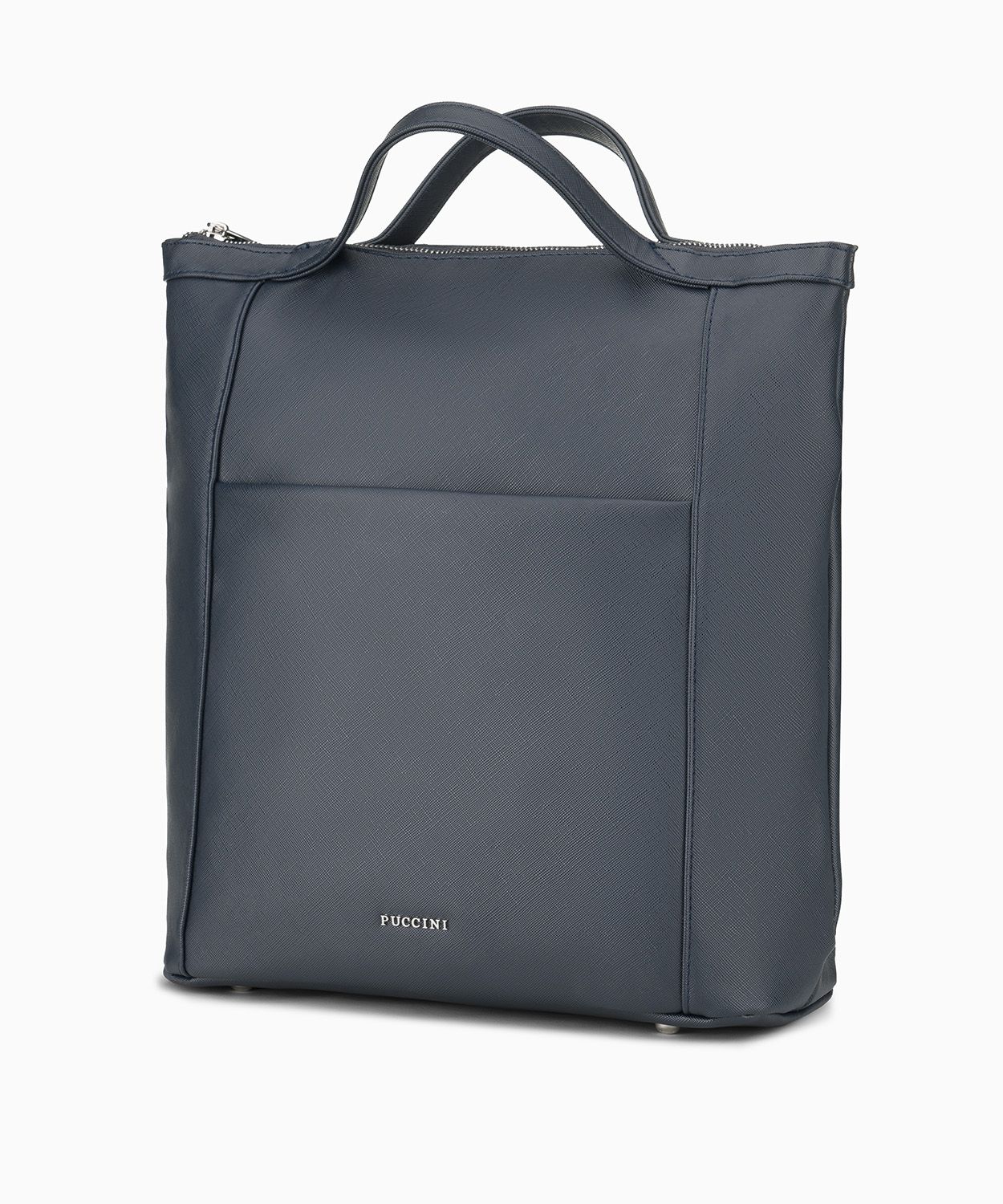 Dámský batoh a kabelka 2v1 tmavě modrá