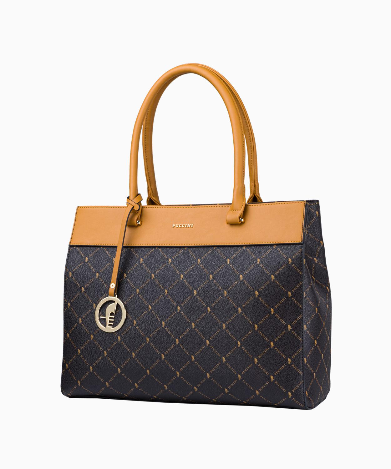 Elegantní dámská kabelka typu shopper s logem