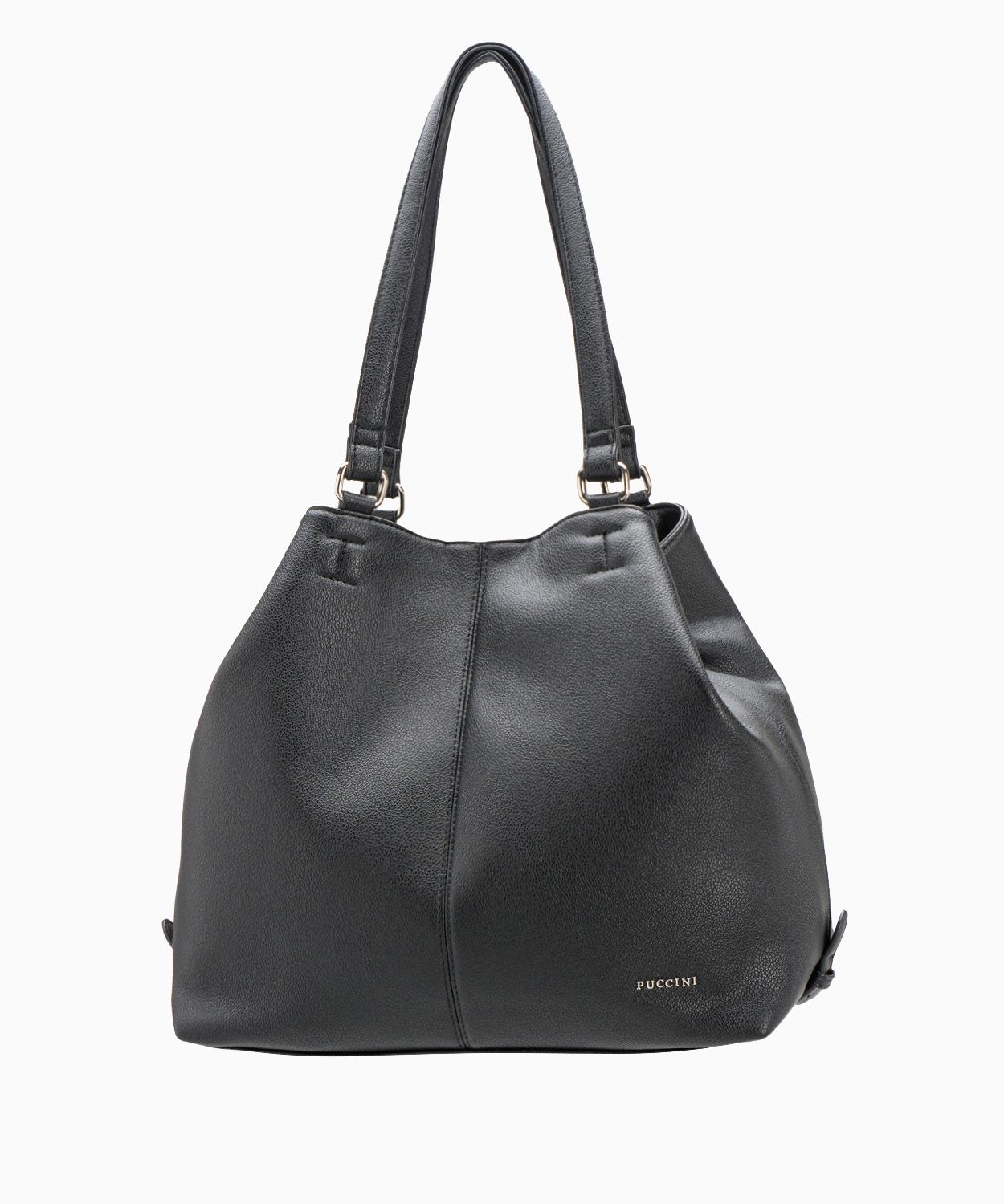 Velká černá dámská kabelka typu shopper