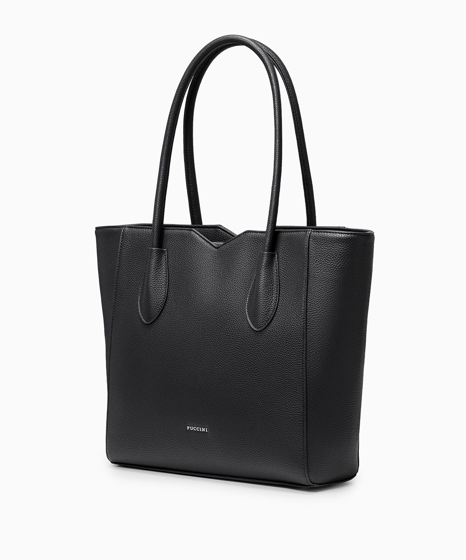 Dámská shopperka černá s vykrojením