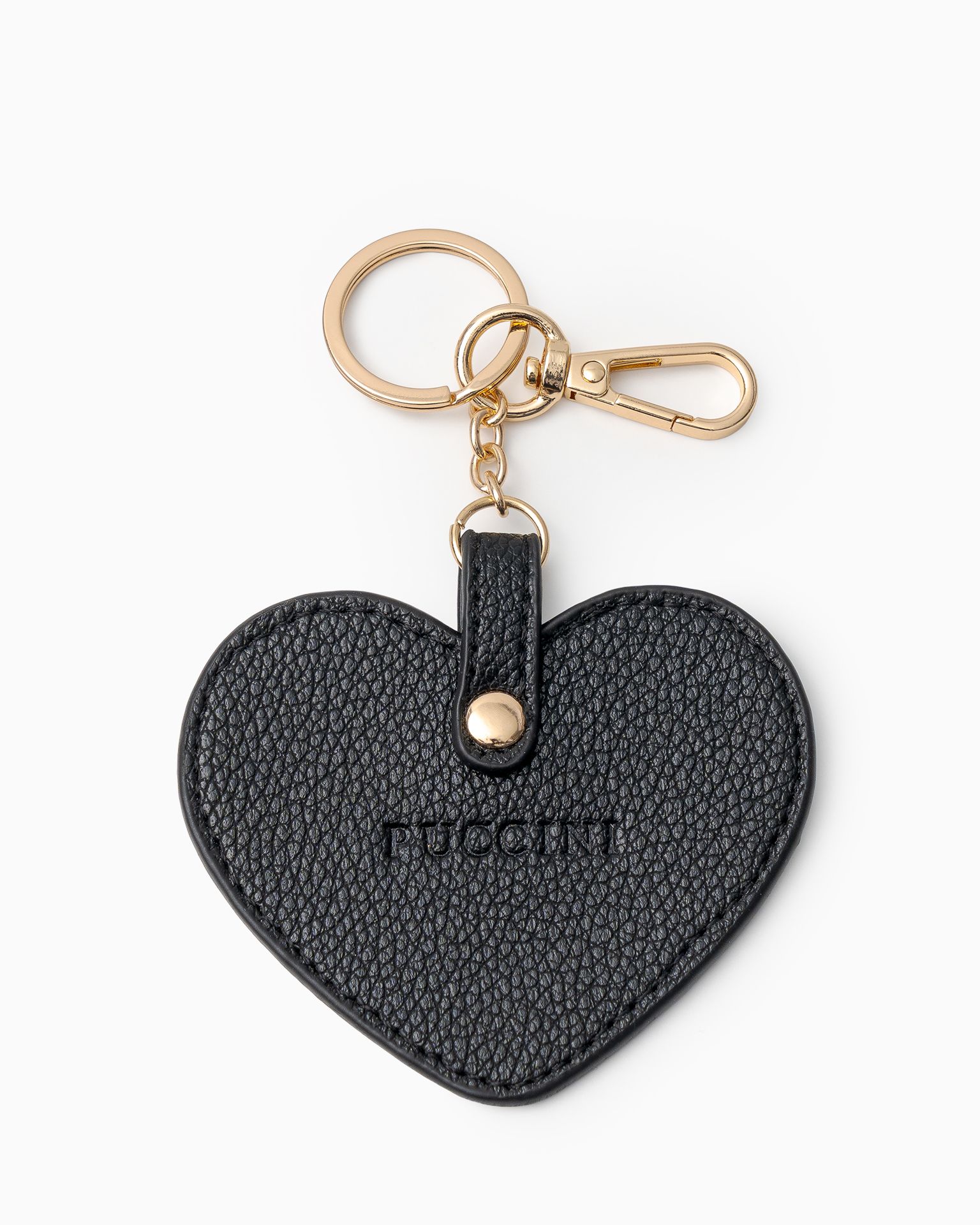 Klíčenka do kabelky srdce černá