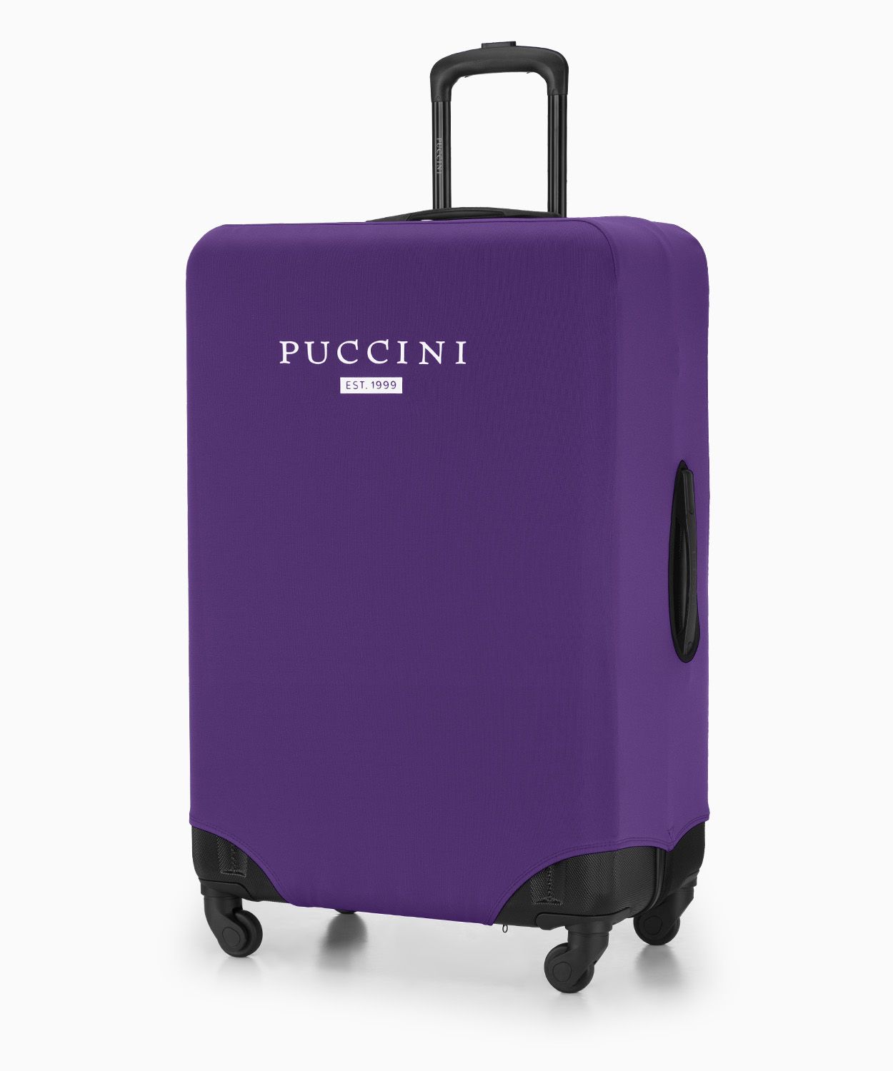 Ochranný obal na velké kufry fialový