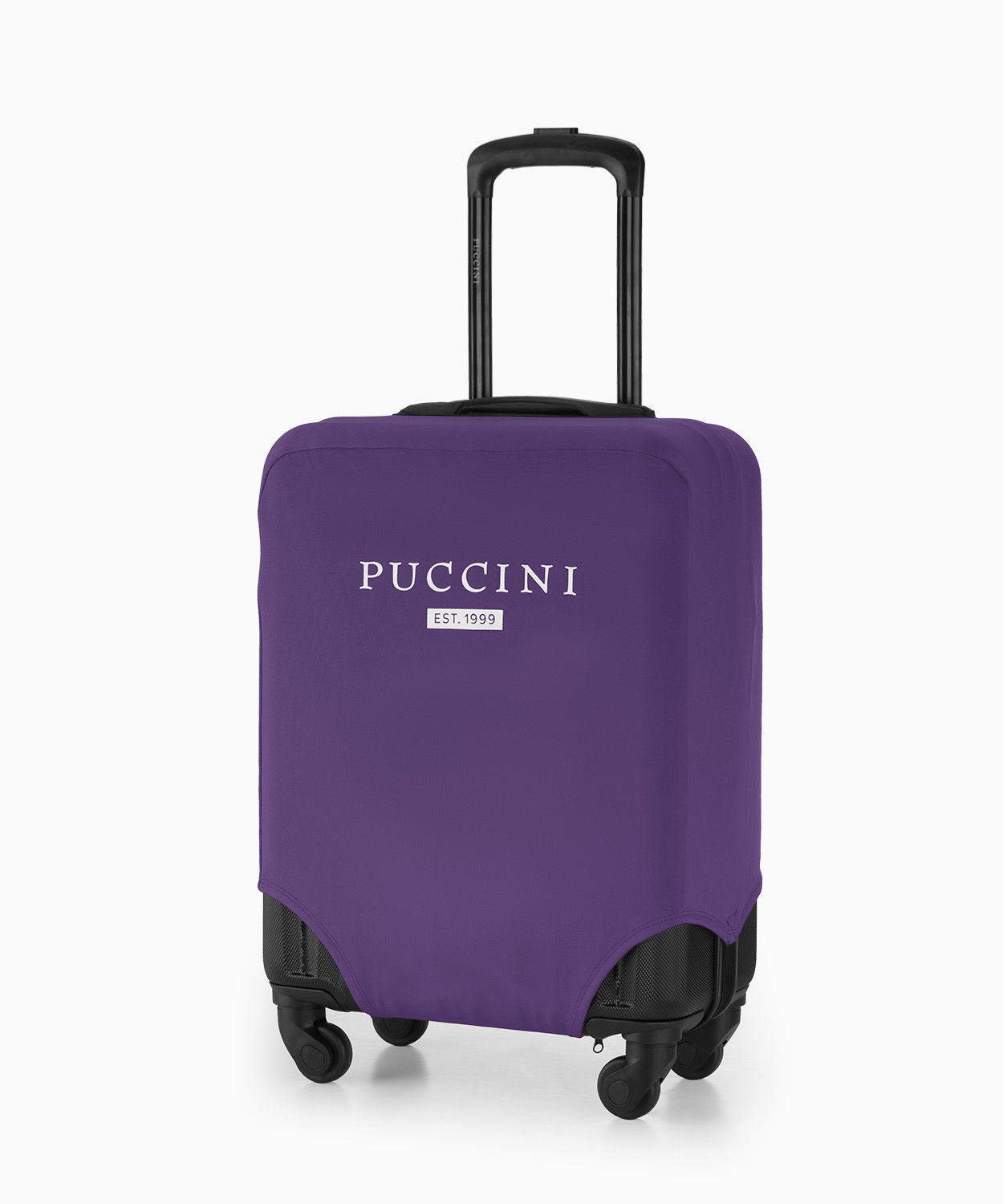 Ochranný obal na malý kufr fialový