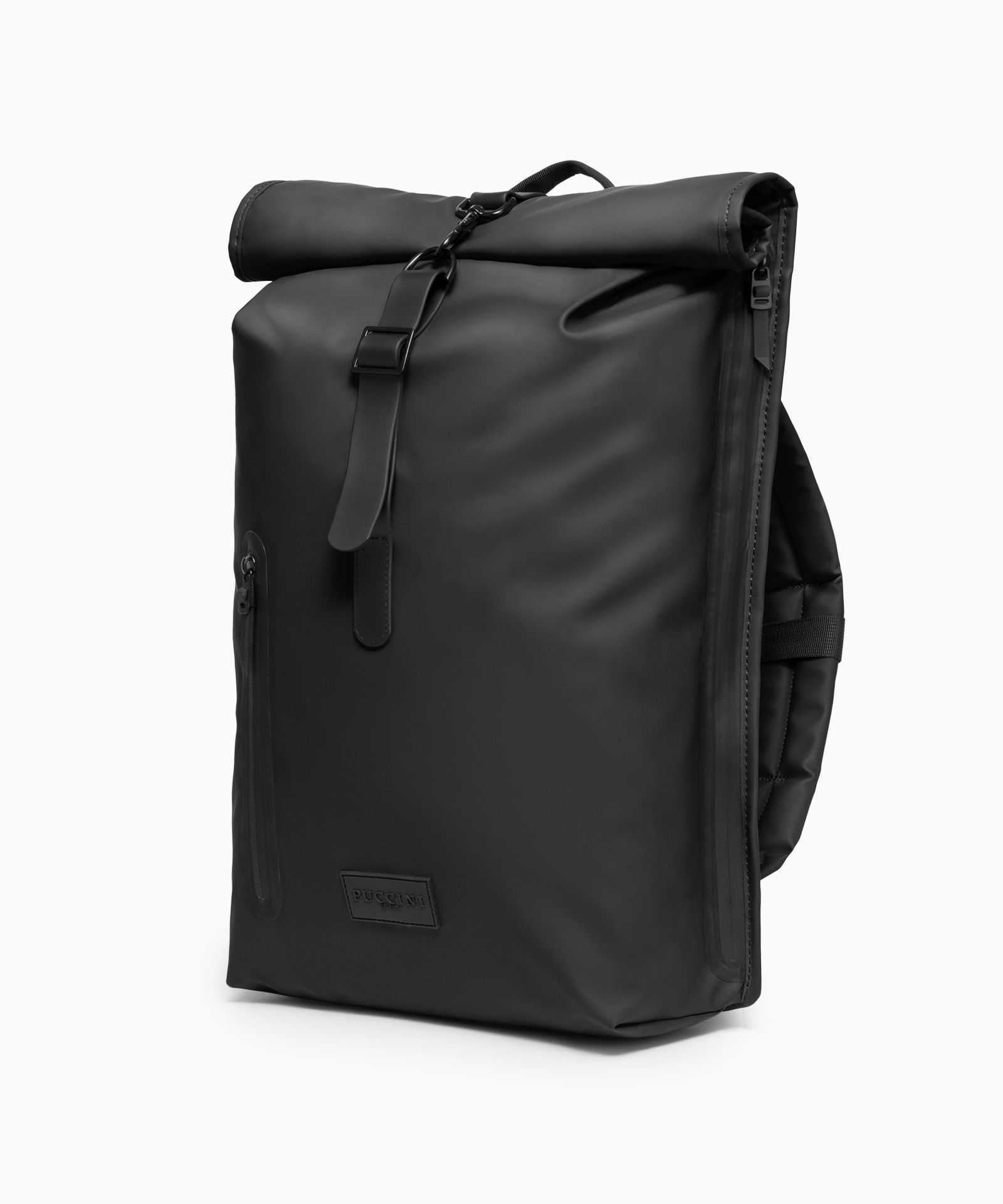 Městský nepromokavý batoh s kapsou na notebook černý
