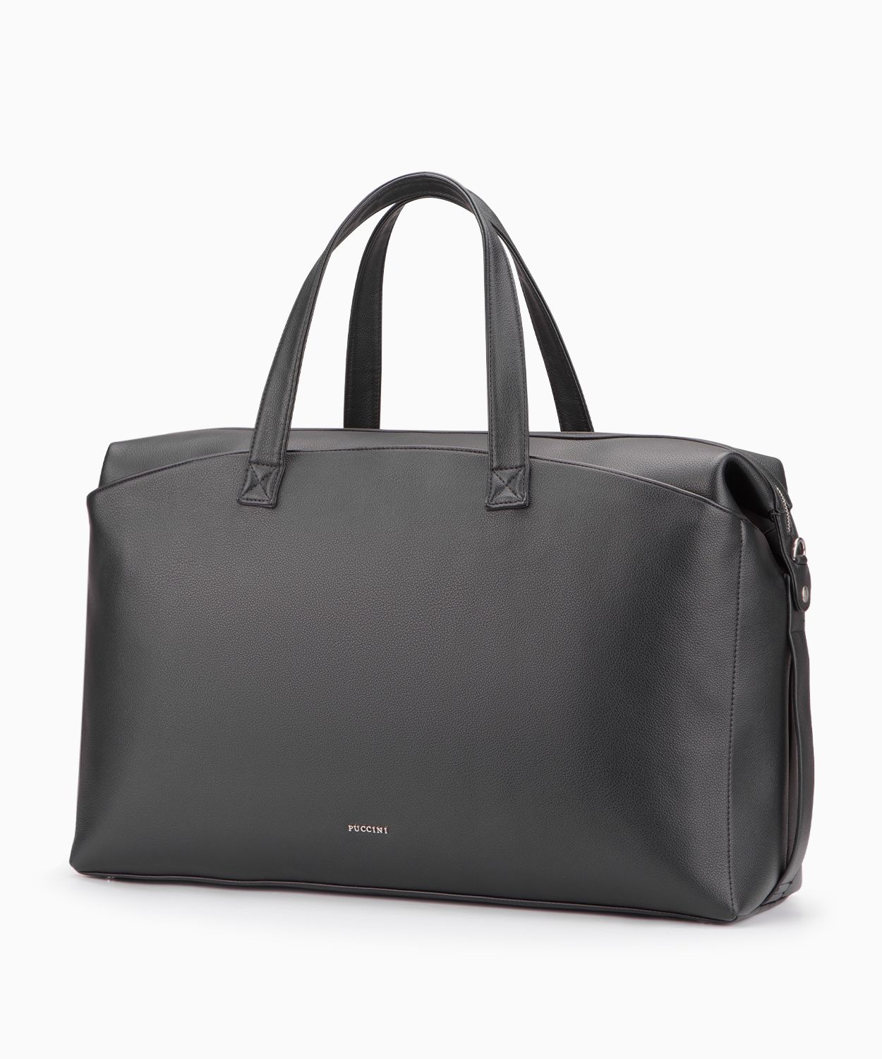 Cestovní taška z ekologické kůže černá