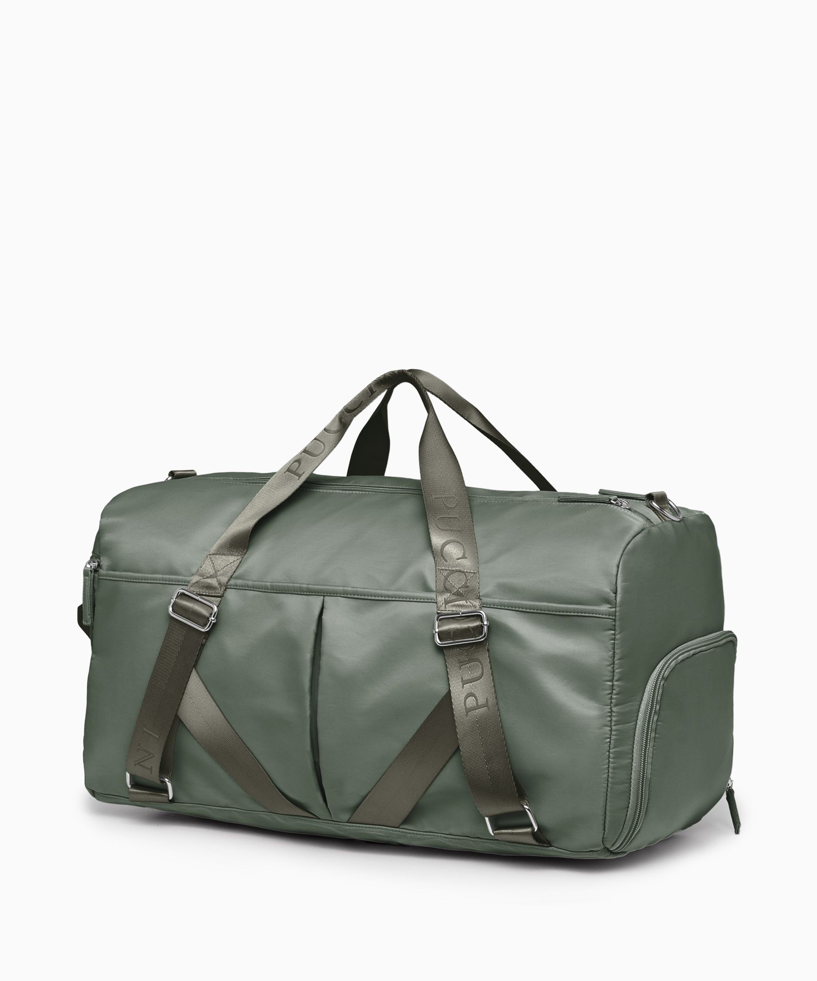 Sportovní taška s držákem na karimatku zelená