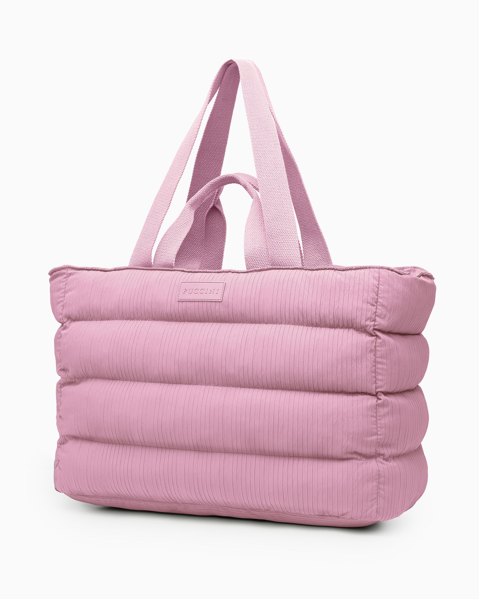 Městská taška s kapsou na notebook 15,6 palce růžová