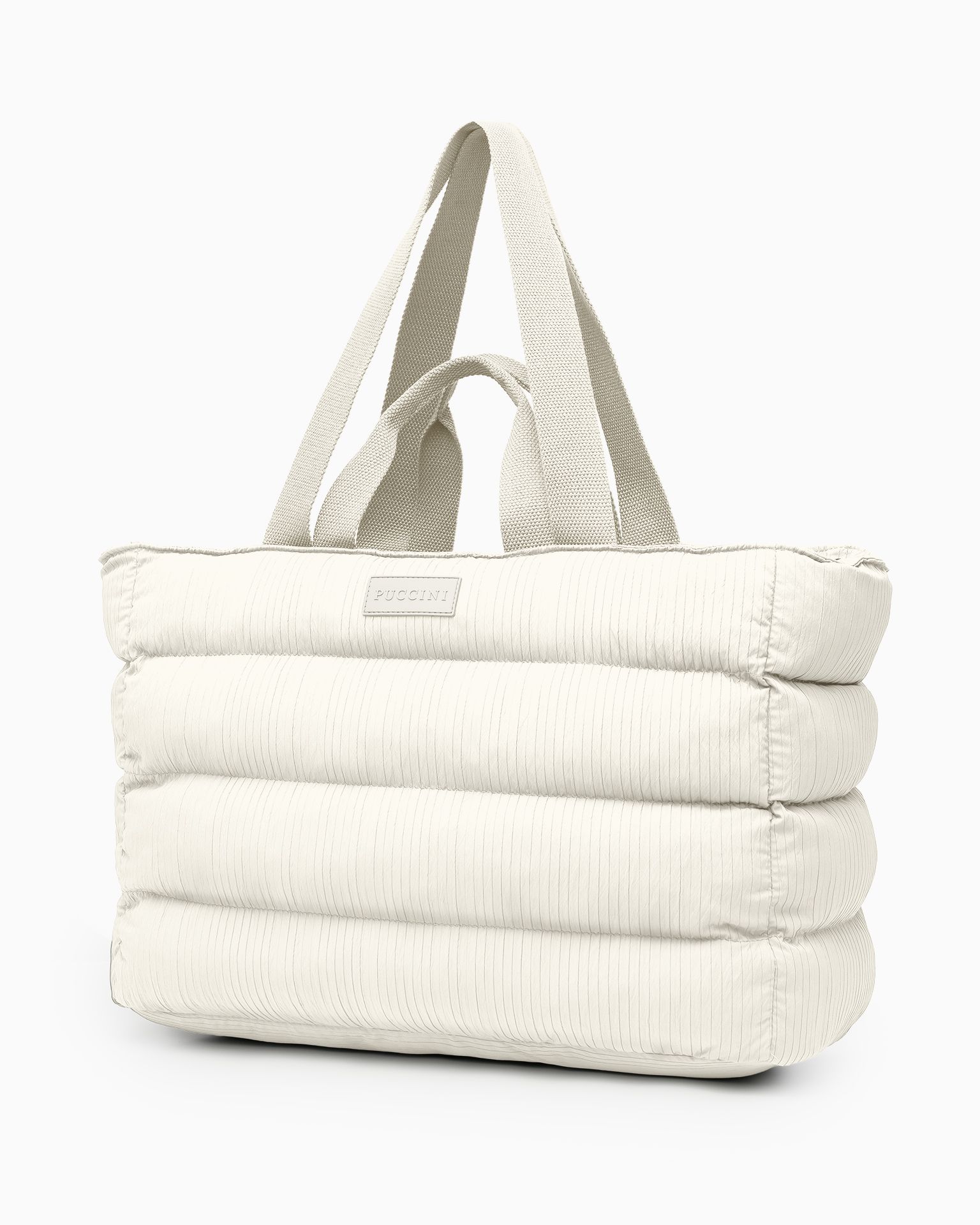 Městská taška s kapsou na laptop 15,6 palců béžová