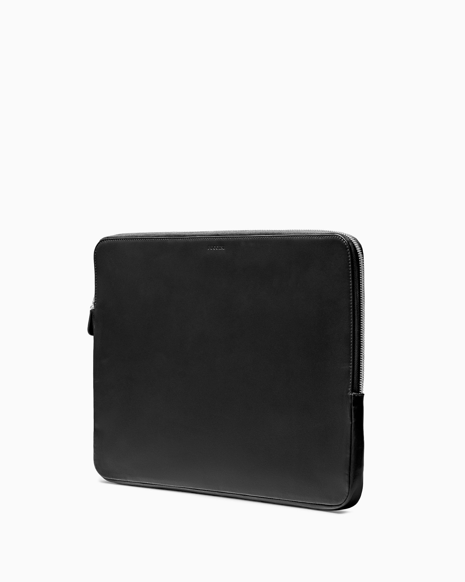 Pouzdro na notebook 15 palců kožené černé