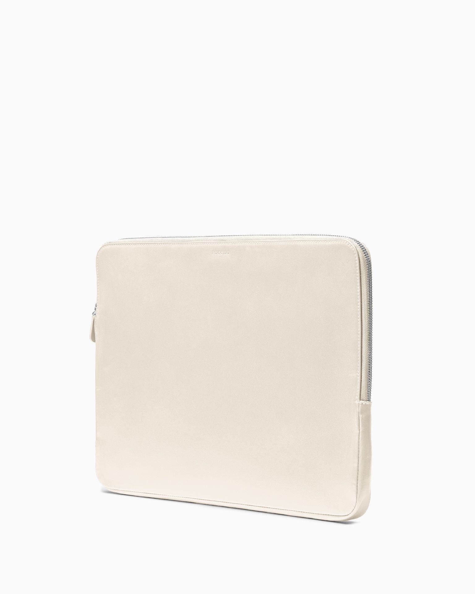 Kožené pouzdro na notebook 15 palců béžové