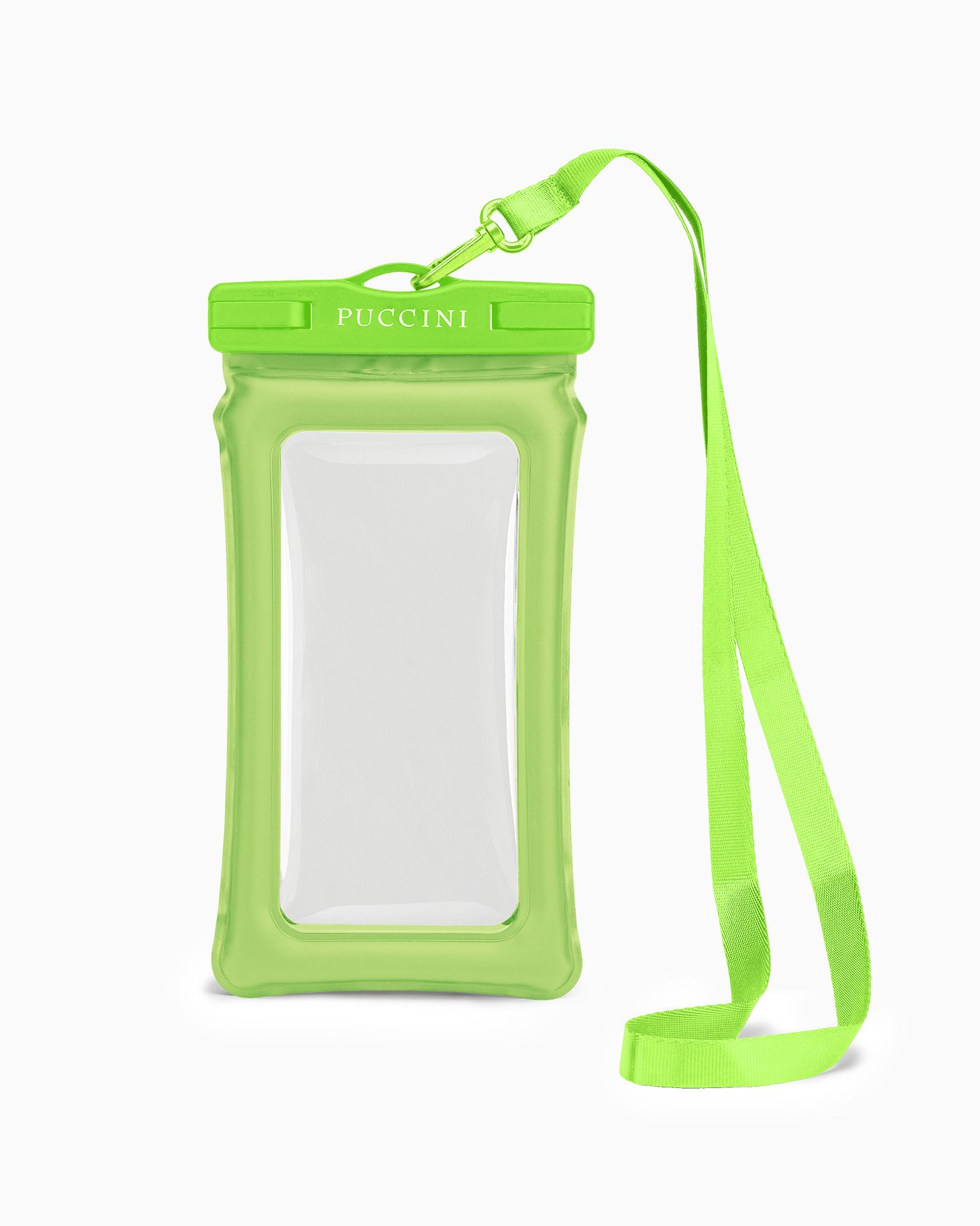 Vodotěsné pouzdro na telefon zelené