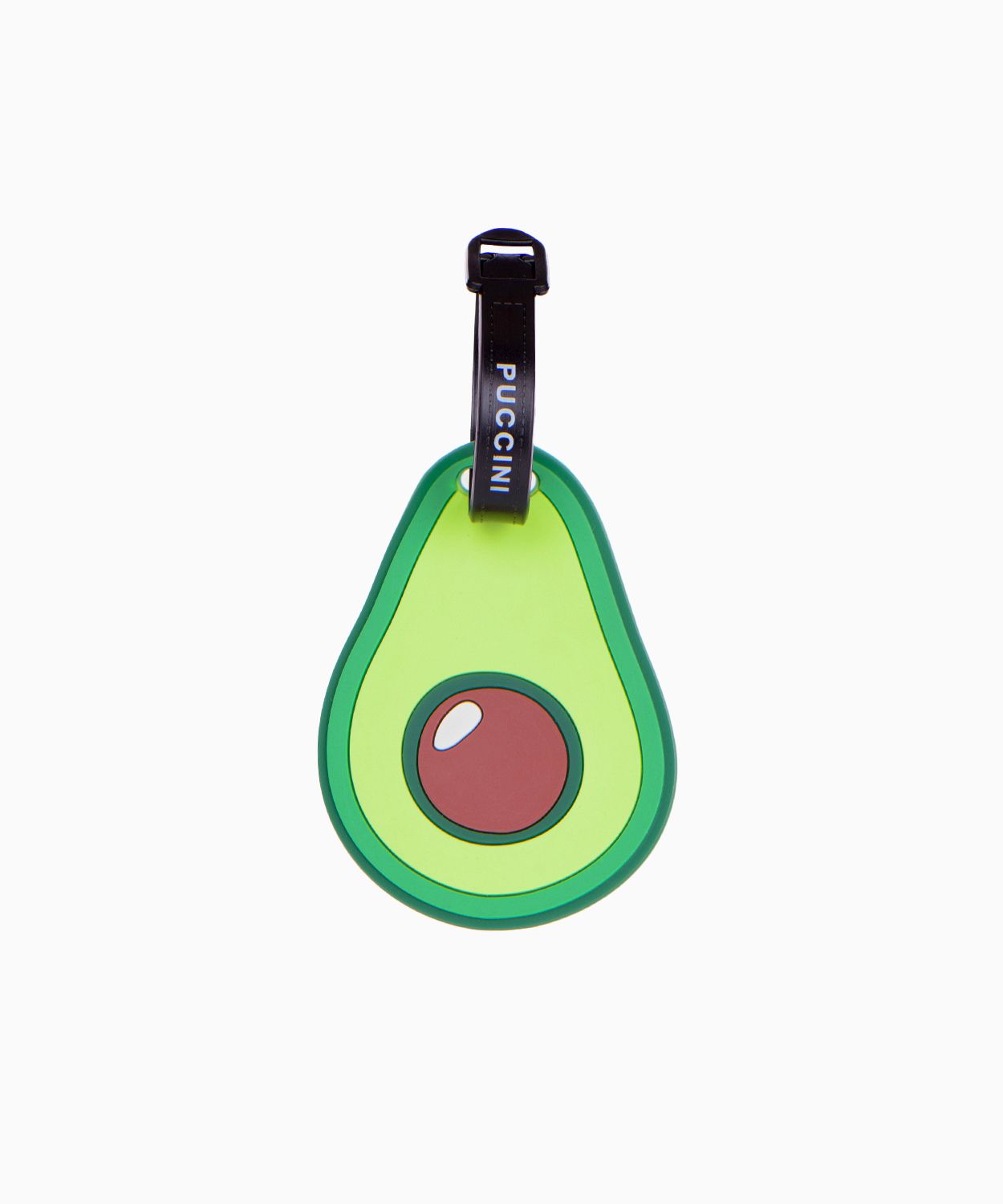 Avokádová visačka na zavazadlo
