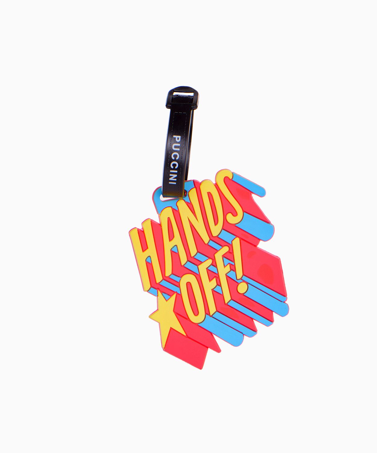 Zavazadlový štítek s nápisem