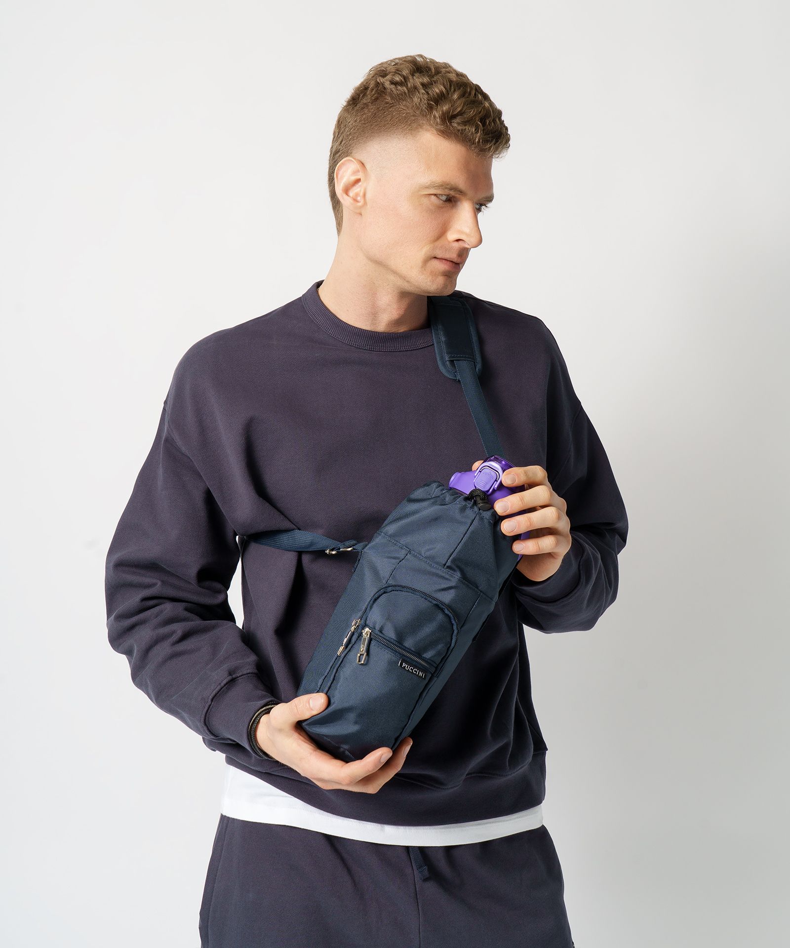 Termotaška na lahve Navy Blue