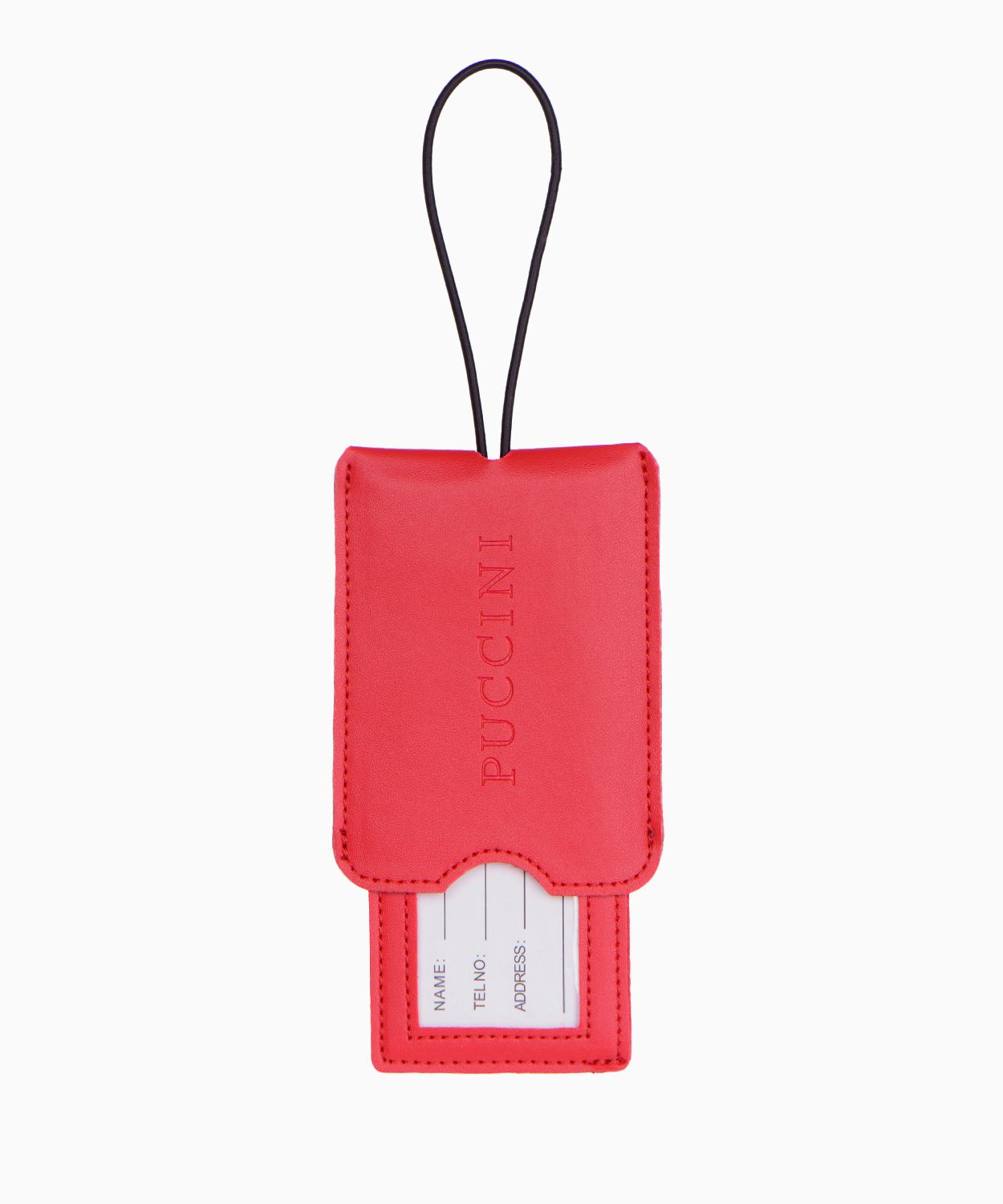 Červená visačka na zavazadla