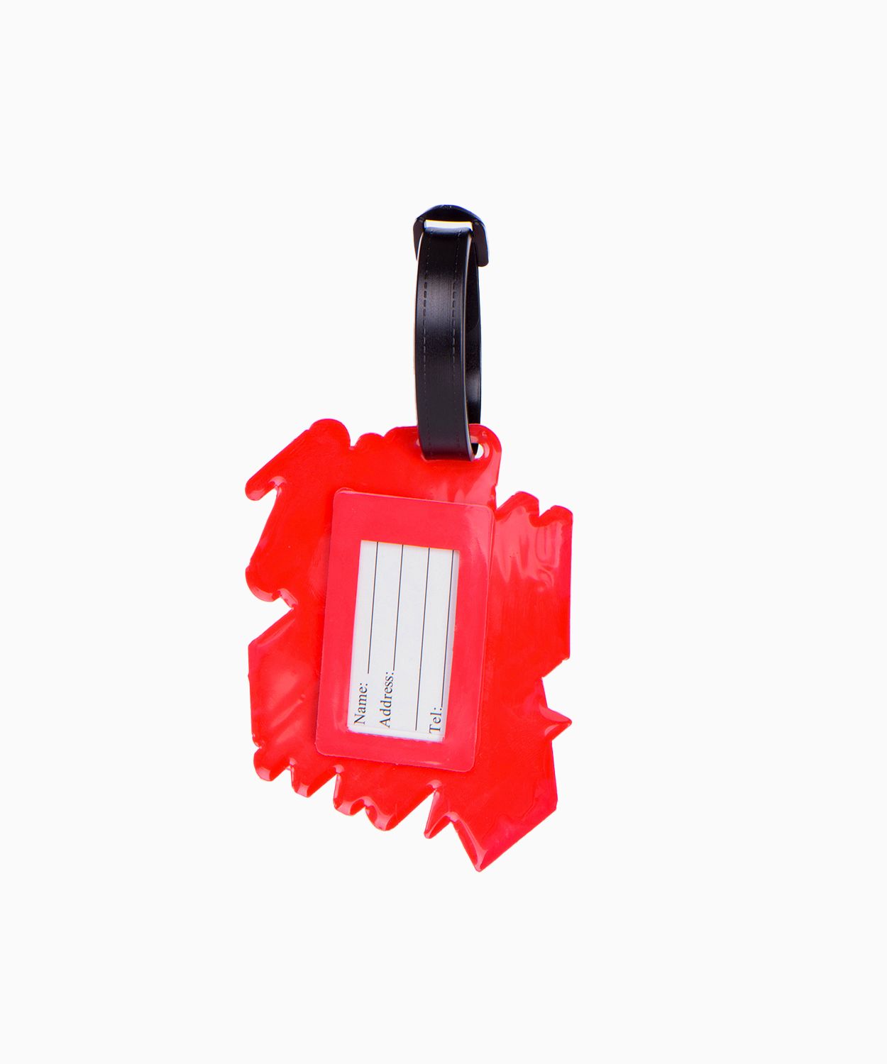 Zavazadlový štítek s nápisem