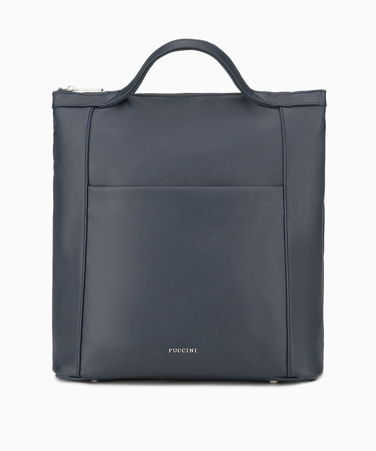 Dámský batoh a kabelka 2v1 tmavě modrá