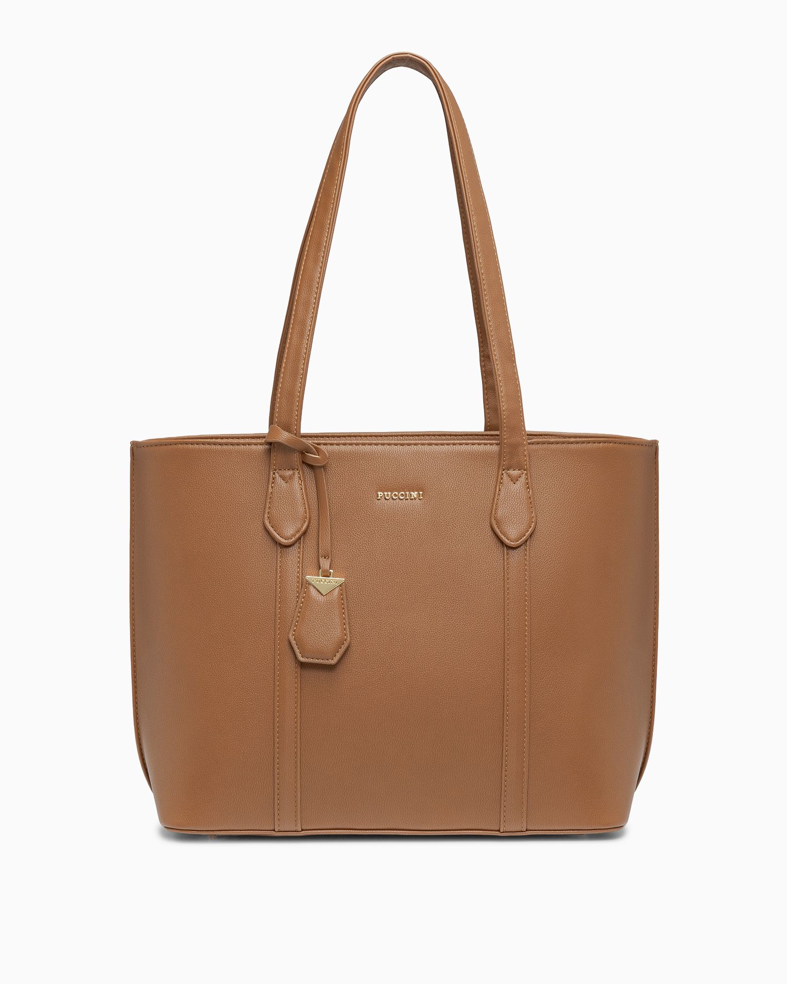 Velká dámská hnědá nákupní taška