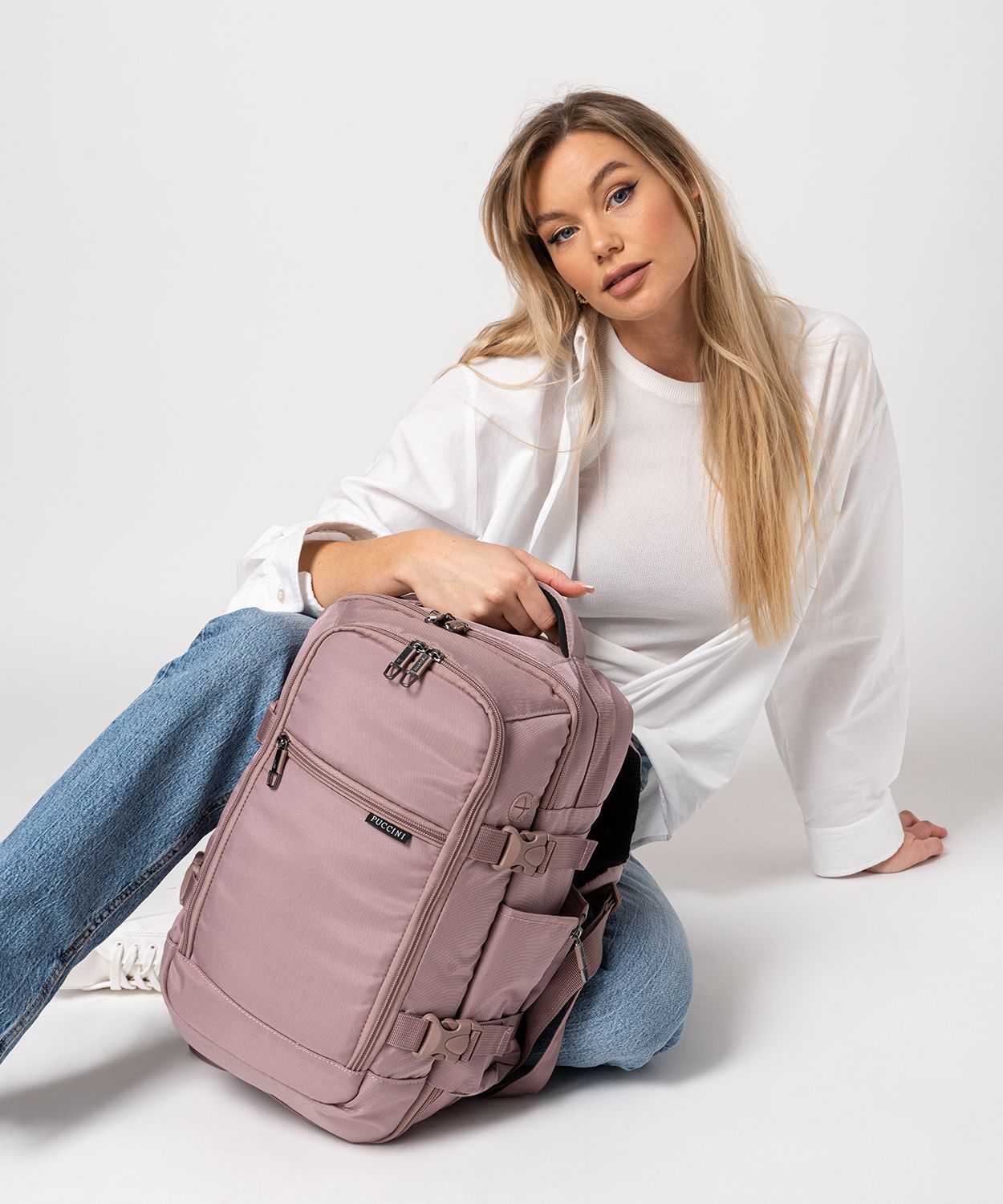 Multifunkční batoh růžový