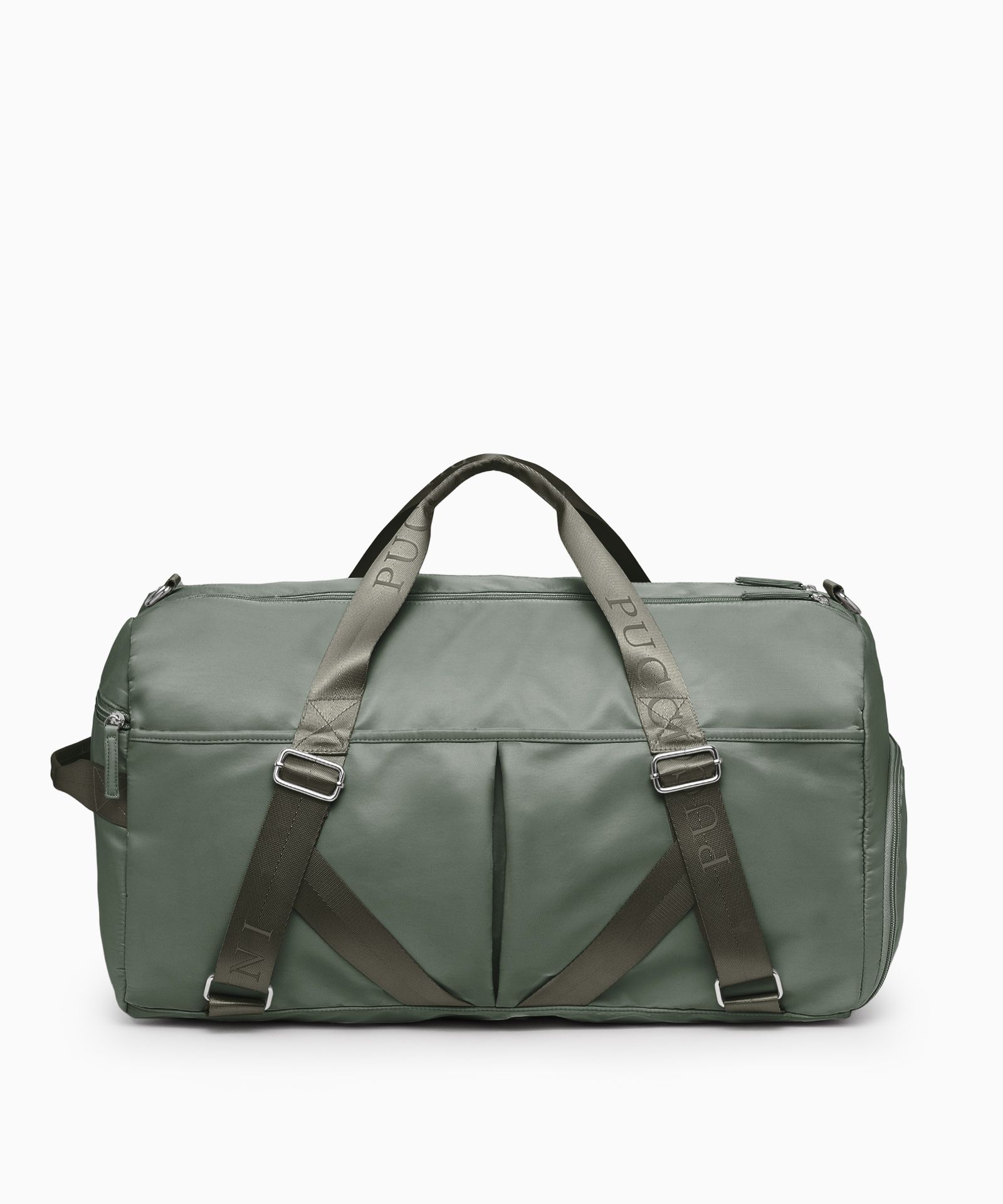 Sportovní taška s držákem na karimatku zelená