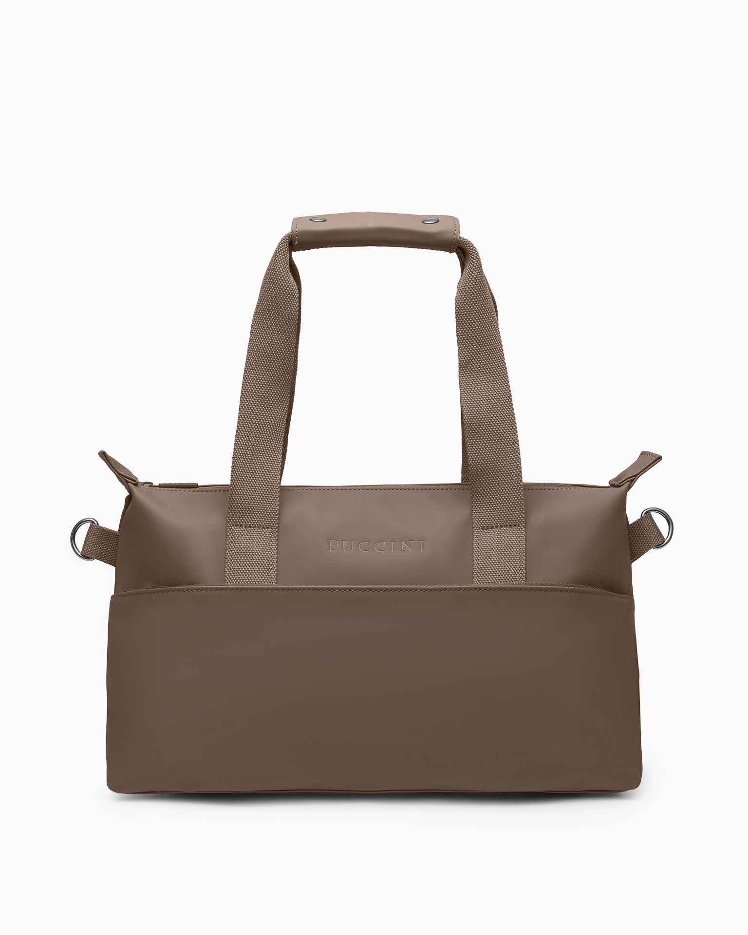 Příruční zavazadlo do letadla hnědé barvy