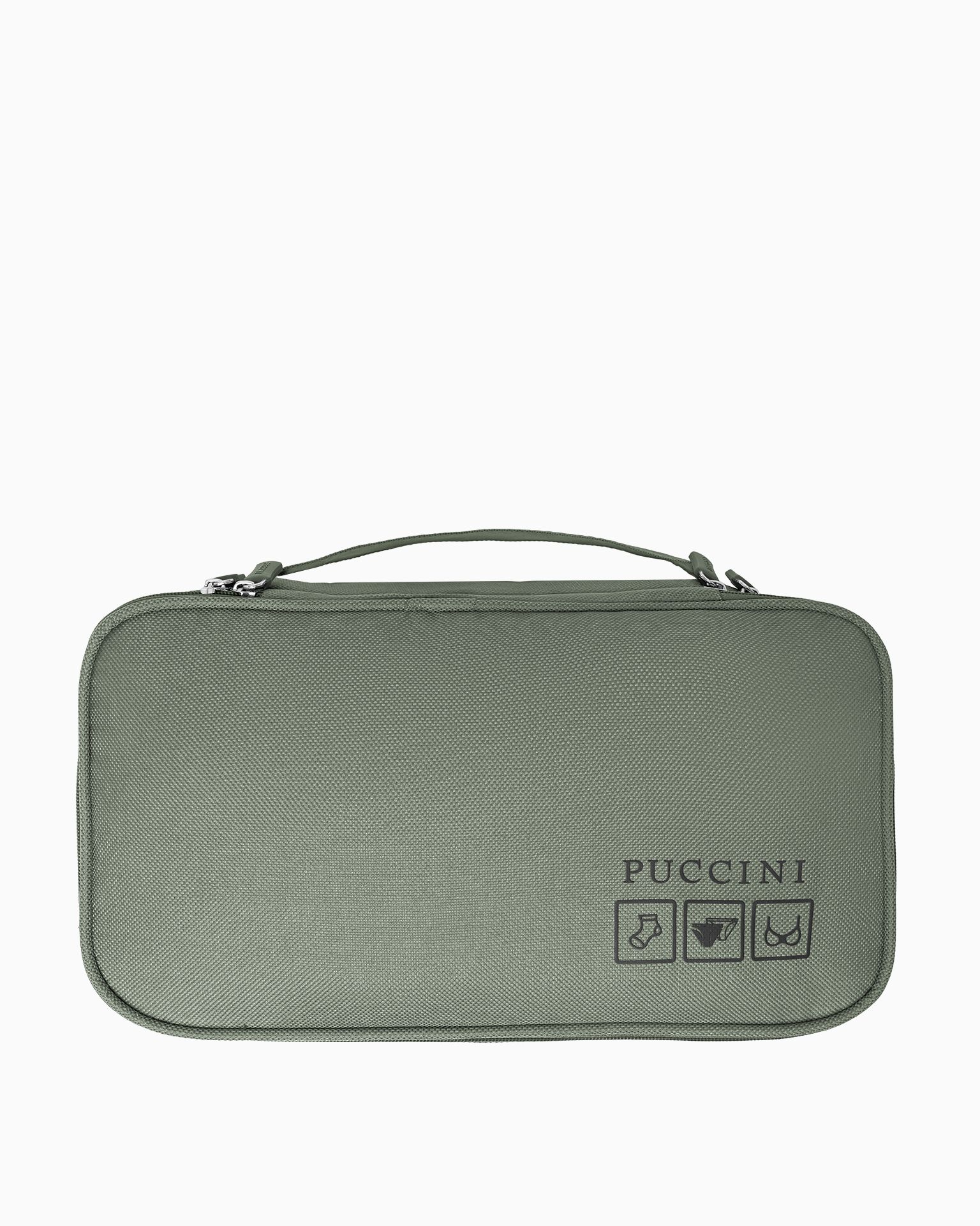 Organizér na spodní prádlo zelený