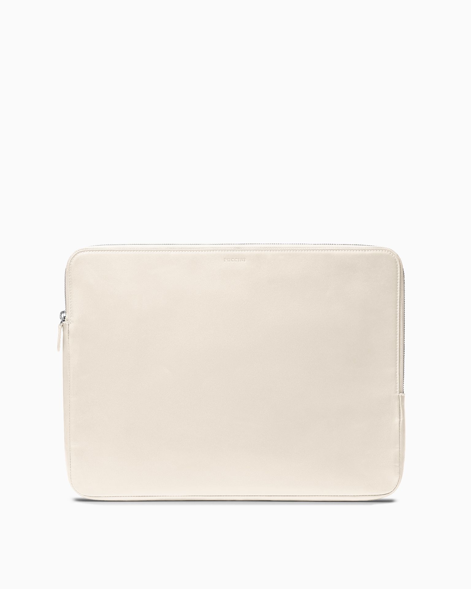 Kožené pouzdro na notebook 15 palců béžové