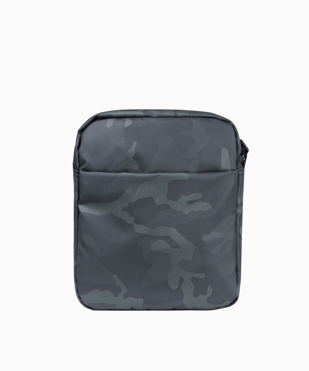 Antracitová pánská taška s maskáčovým vzorem