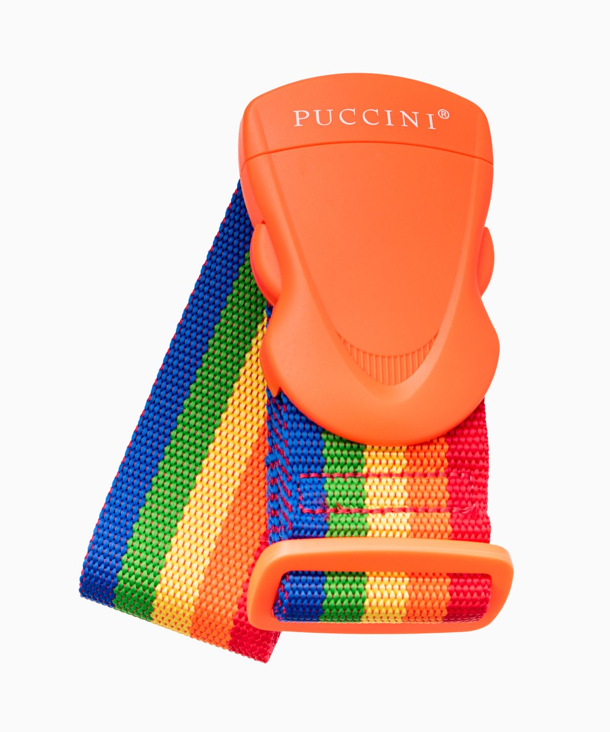 Vícebarevný pás k upevnění zavazadel