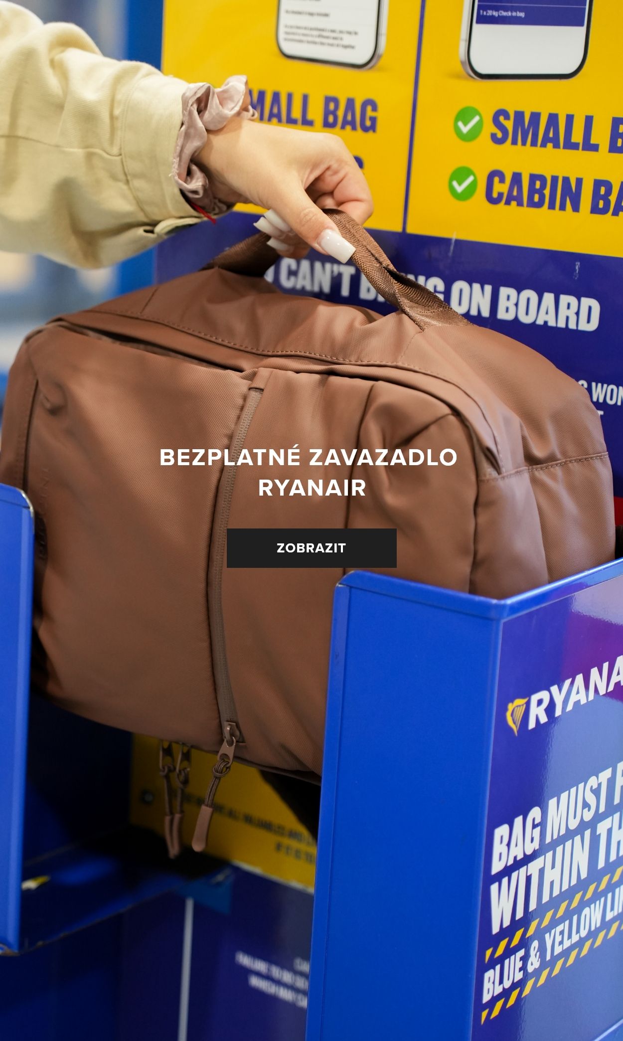 [CZ] Bezpłatny bagaż Ryanair